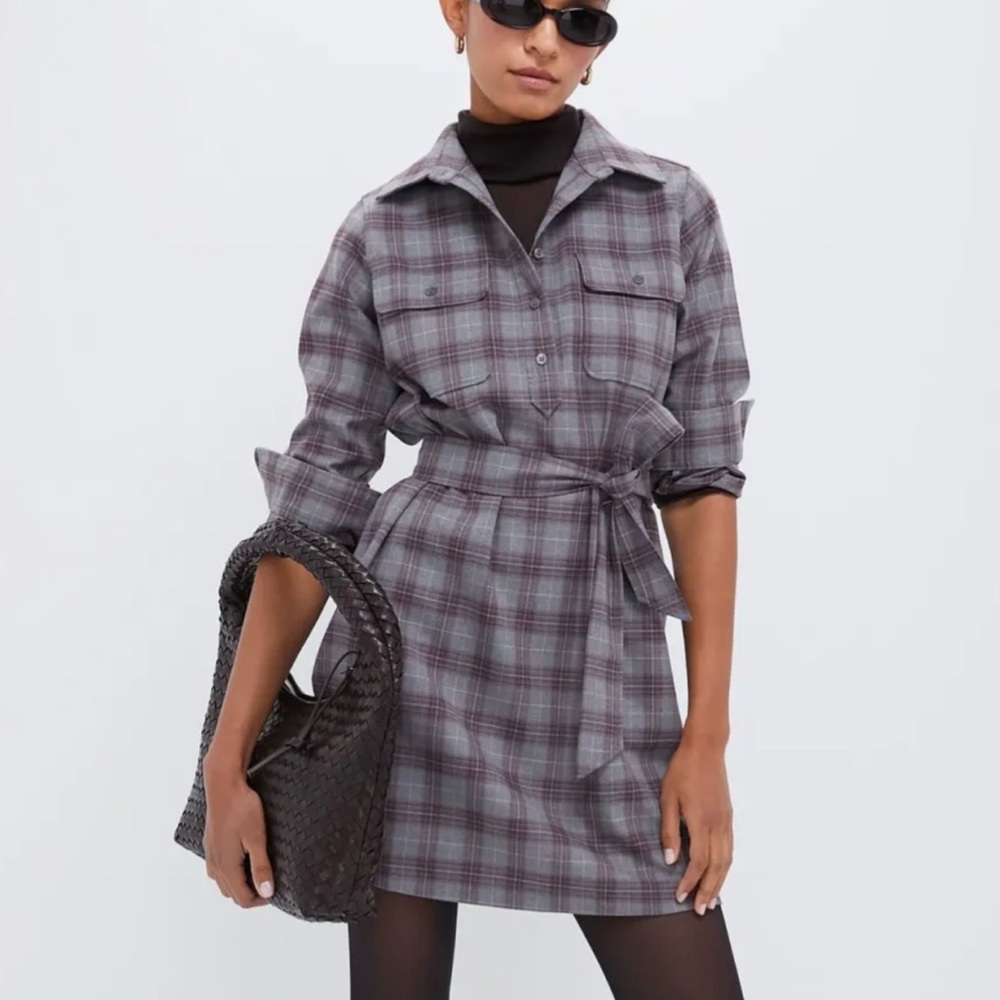 Tuckernuck Winetasting Mary Tyler Shirt Dress